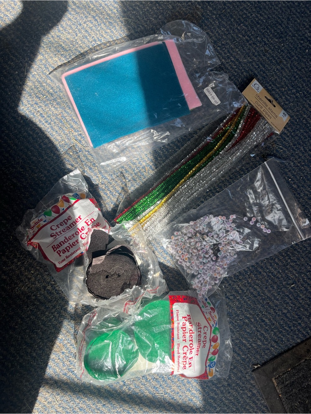 Miscellaneous craft supplies